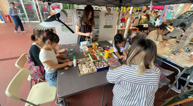 ゆぎねっと結夕涼み会・川口マルシェに出展しました。